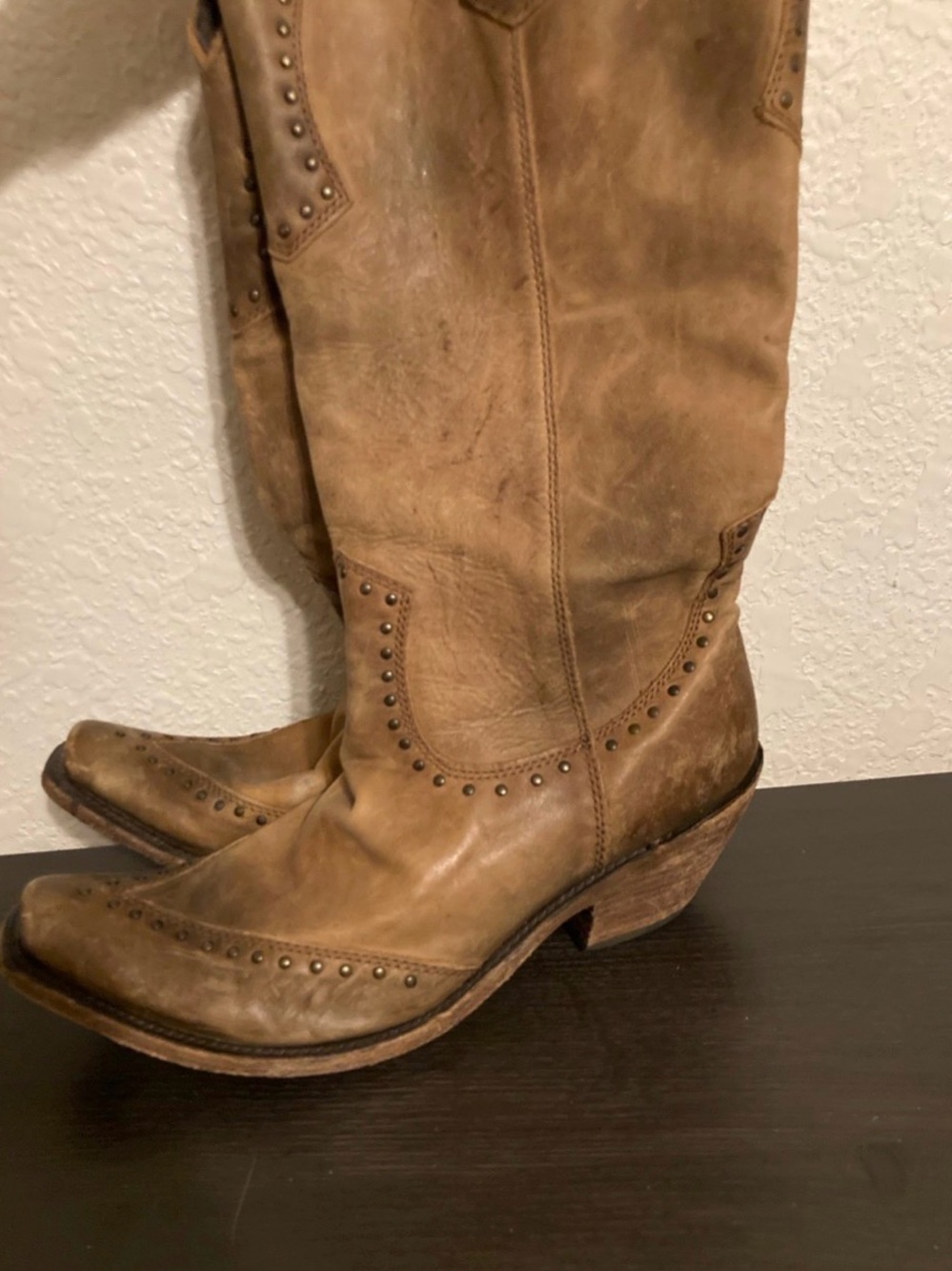 Womens Caborca studded boots size 10